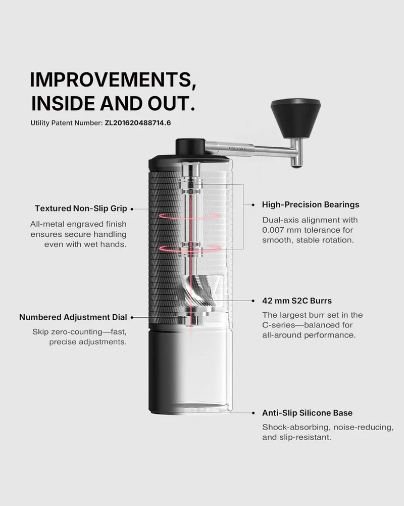 TIMEMORE - C5 Manual Coffee Grinder