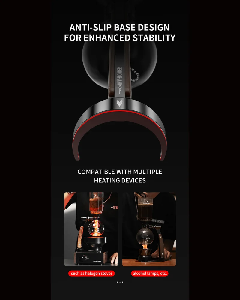 Twilight Syphon Coffee Maker – 1–3 Cups by MHW-3BOMBER