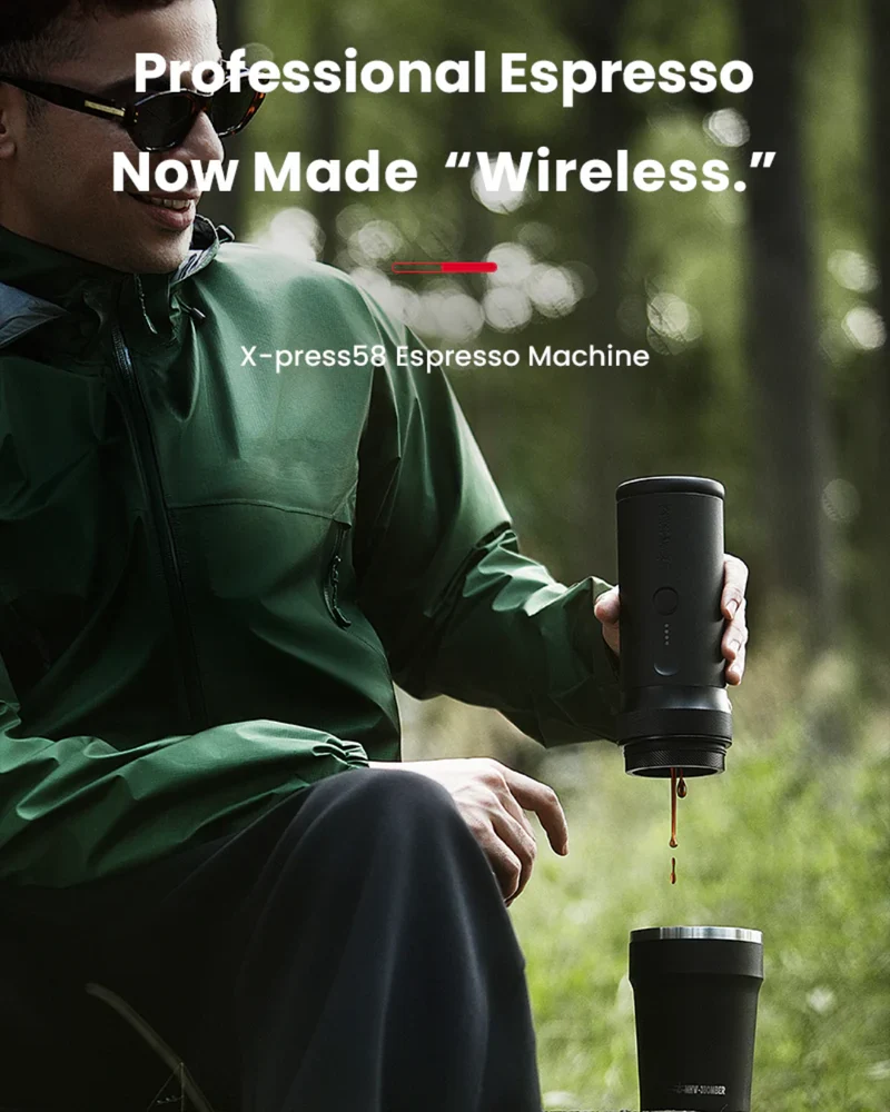X-Press58 Portable Espresso Machine by MHW-3BOMBER