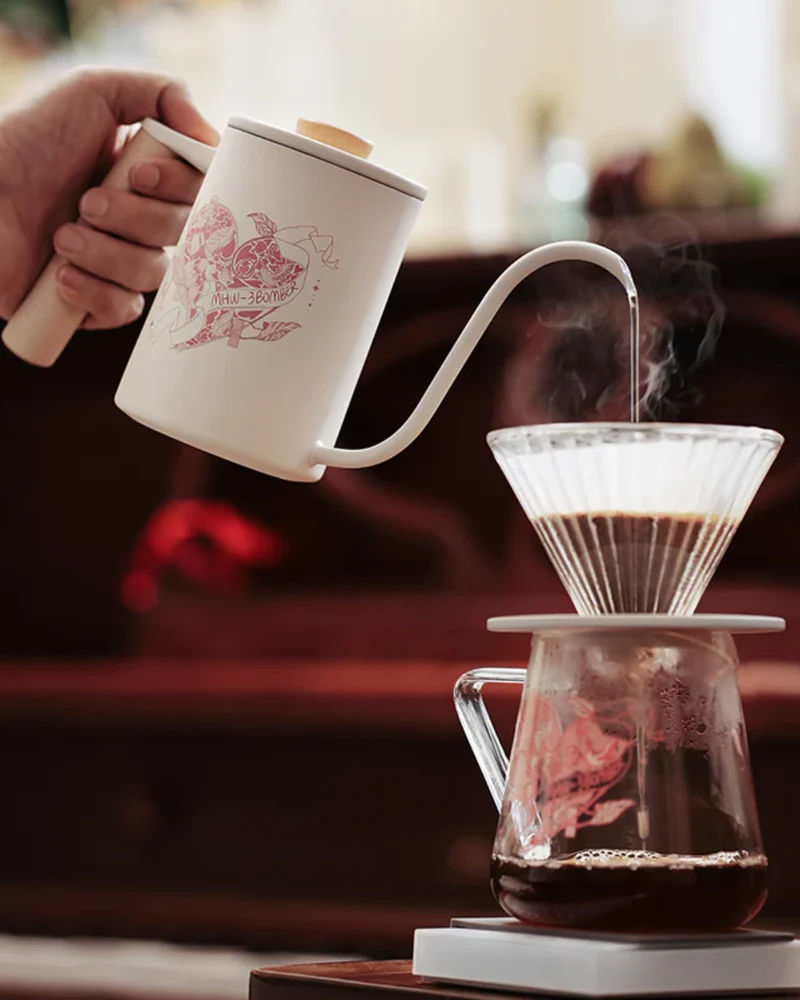 MHW-3BOMBER M1 Drip Coffee Set – Flipped Pour Over Gift Box – 9pcs