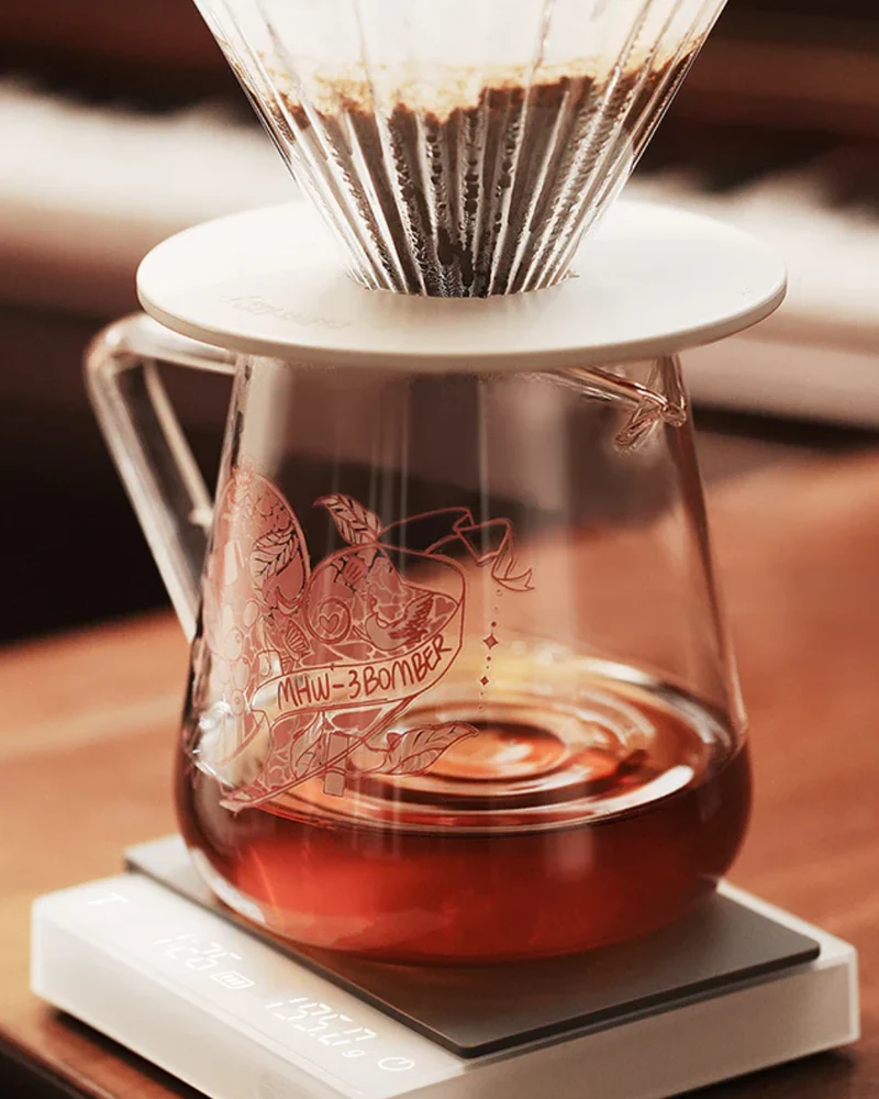 MHW-3BOMBER M1 Drip Coffee Set – Flipped Pour Over Gift Box – 9pcs