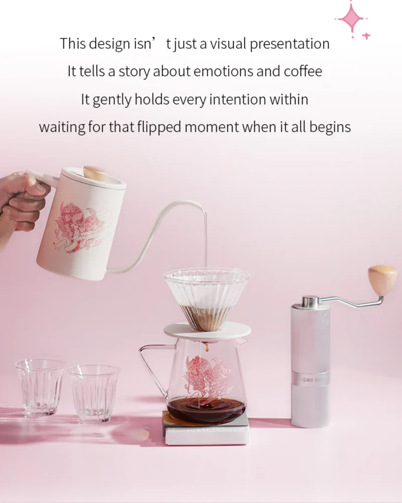 MHW-3BOMBER M1 Drip Coffee Set – Flipped Pour Over Gift Box – 9pcs
