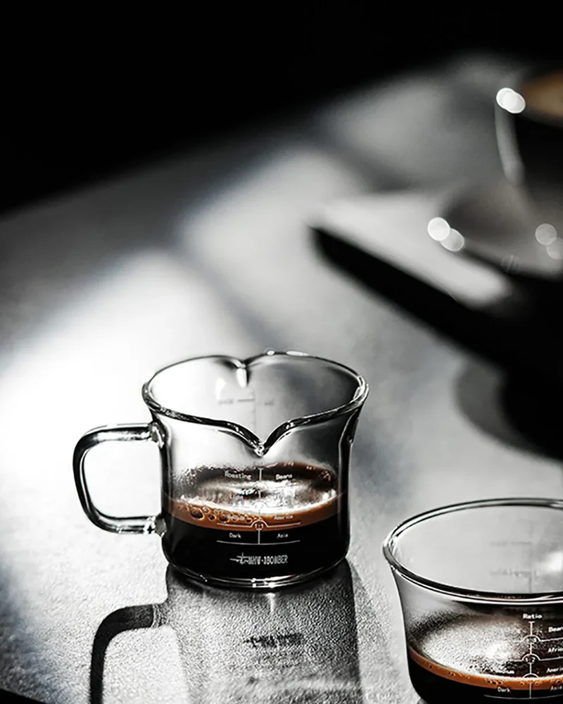 MHW-3BOMBER Glass Measuring Cup – Transparent 120ml