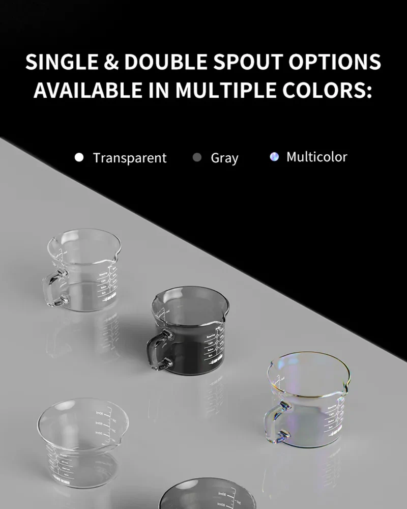 MHW-3BOMBER Glass Measuring Cup – Transparent 120ml
