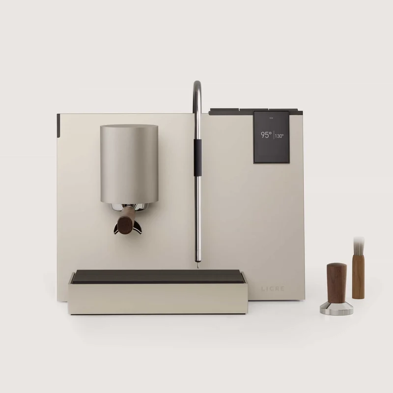 LIGRE youn Espressomaschine – Siebträger mit PID+, Auto-Milchschaum und 3:50 Min. Aufheizzeit