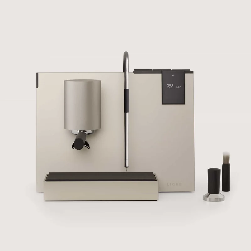 LIGRE youn Espressomaschine – Siebträger mit PID+, Auto-Milchschaum und 3:50 Min. Aufheizzeit