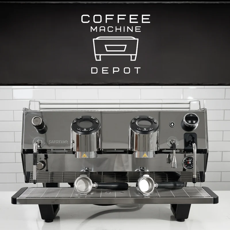 Sanremo - D8 2 Group with Auto-Steam - Stainless Steel Special Edition - Demo Unit