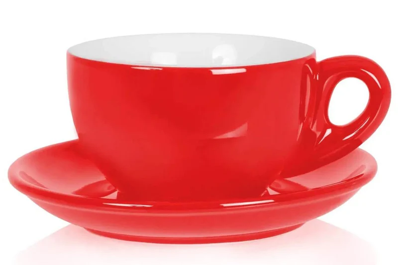 NuovaPoint Palermo Milchkaffeetassen 290 ml, 6er Set