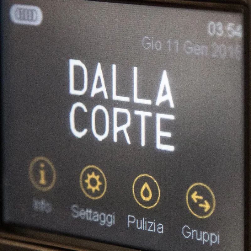 Dalla Corte XT Classic 3-gruppig Multiboiler-Siebträgermaschine