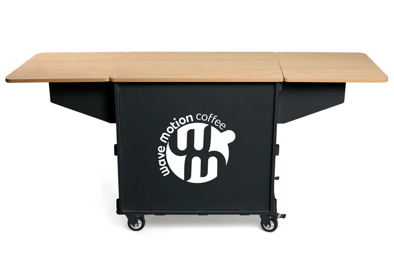 Klassy Kart - Mobile Coffee Espresso Cart (Black Turn Key)
