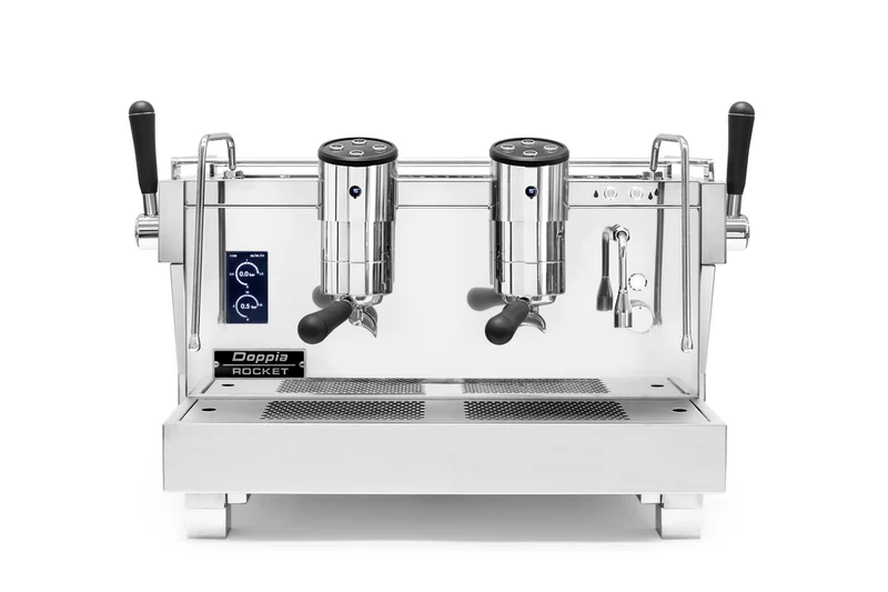 Rocket RE Doppia 2 Group Commercial Espresso Machine (Chrome)