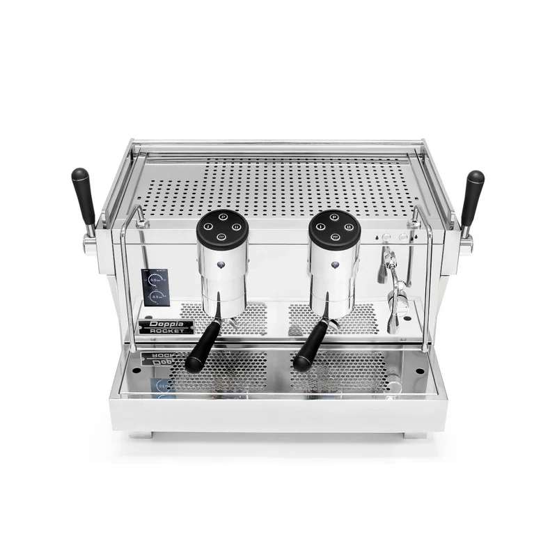 Rocket RE Doppia 2 Group Commercial Espresso Machine (Chrome)
