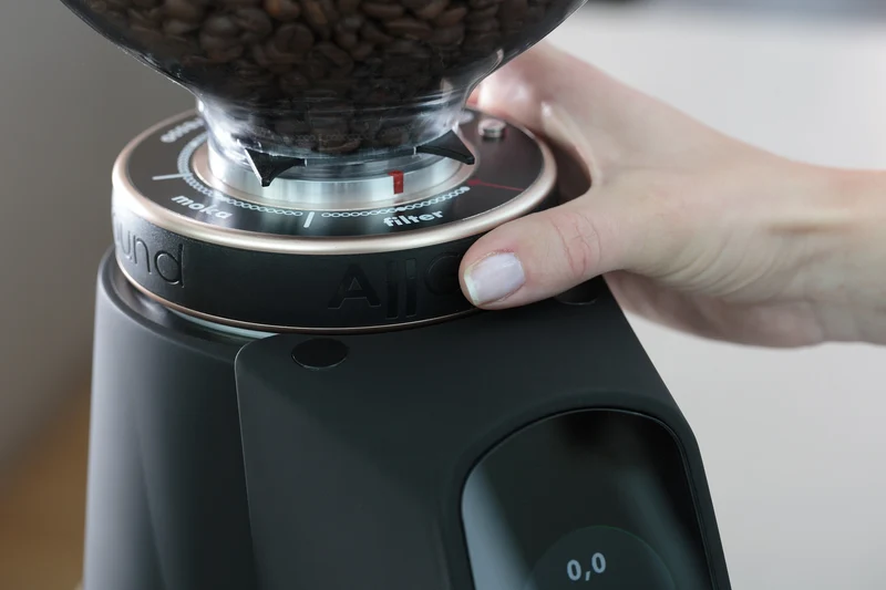 Fiorenzato AllGround Kaffeemühle Vantaschwarz, Dark-T Titan Mahlwerk