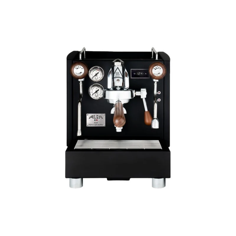 Izzo Alex Duetto IV Plus 1 Group Espresso Machine (Black/Wood knobs)