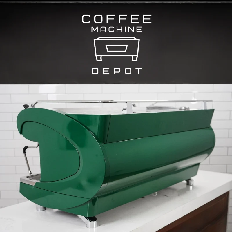Nuova Simonelli - Aurelia Wave Digit 3 Group Commercial Espresso Machine - Custom Hunter Green