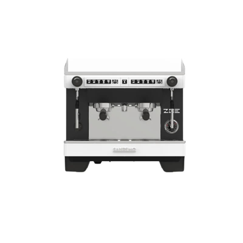 Sanremo - Zoe Compact 2 Group Commercial Espresso Machine (110V) White/Black