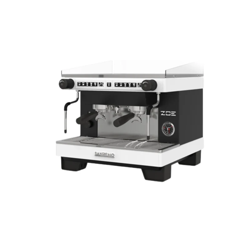 Sanremo - Zoe Compact 2 Group Commercial Espresso Machine (110V) White/Black