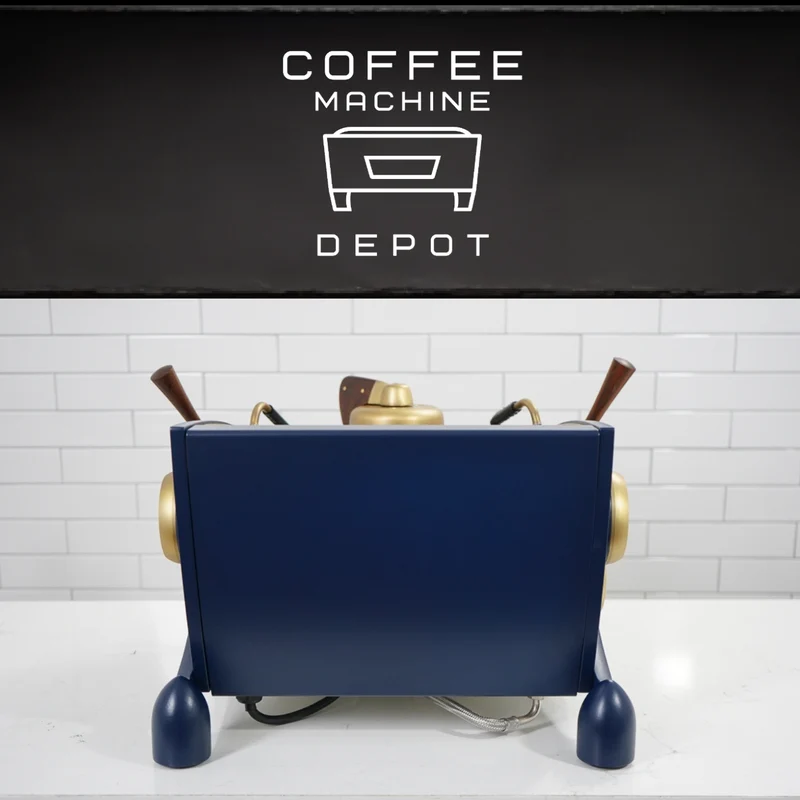Slayer - Espresso Single - Fully Custom Brass, wood and Navy
