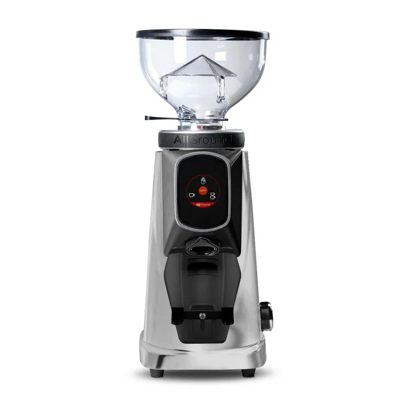Fiorenzato All Ground Sense Dark-T Espresso Coffee Grinder (Bright Silver)
