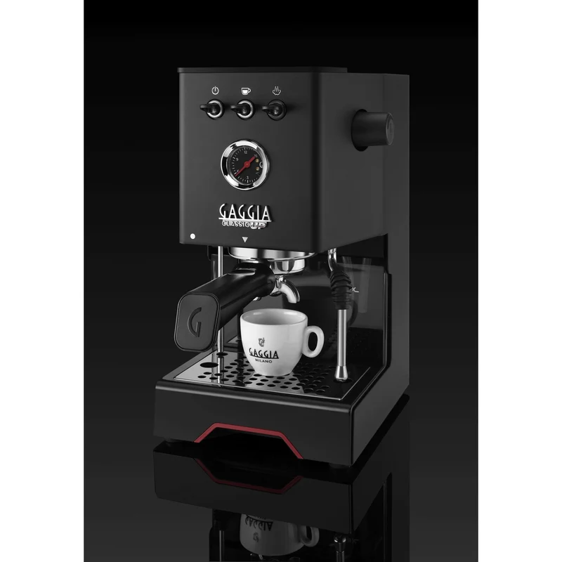 Gaggia Classic UP Schwarz PID – Das ultimative Upgrade für dein Barista-Game