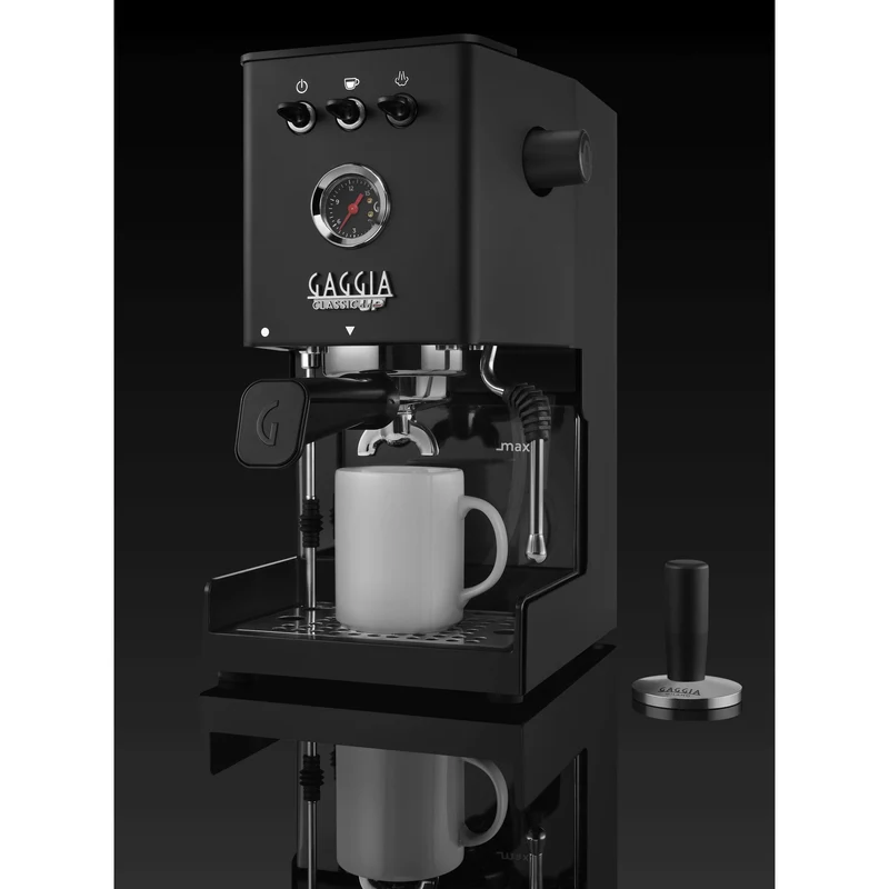 Gaggia Classic UP Schwarz PID – Das ultimative Upgrade für dein Barista-Game