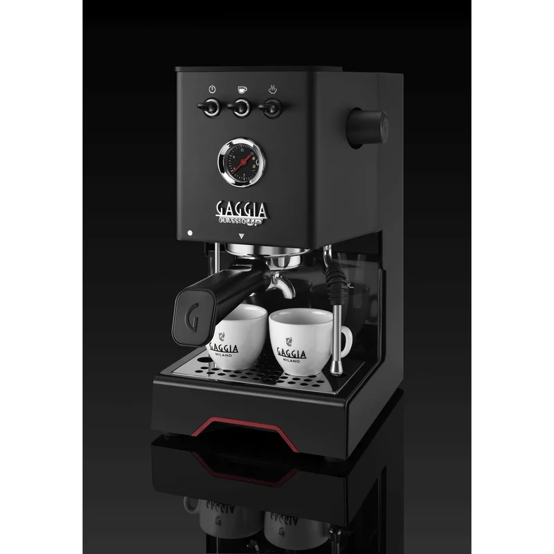 Gaggia Classic UP Schwarz PID – Das ultimative Upgrade für dein Barista-Game