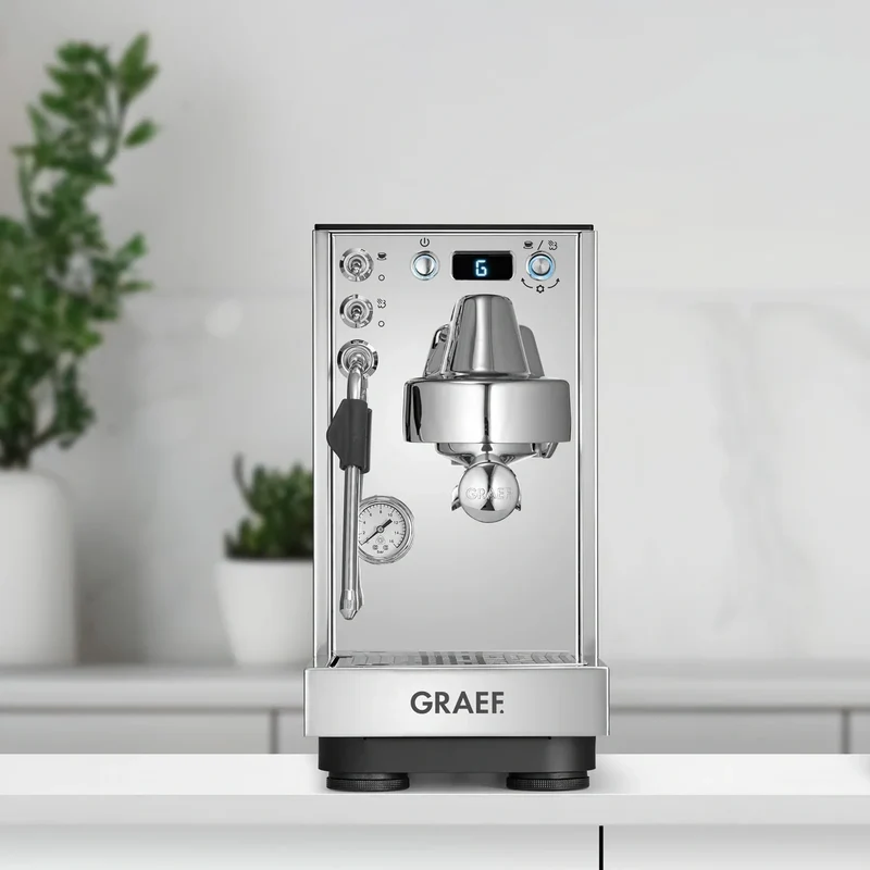 Graef Siebträger-Espressomaschine Dicianova – Espresso-Perfektion auf nur 19 cm