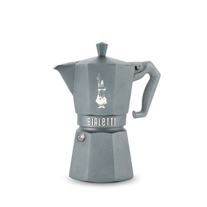 Bialetti Exclusive Moka Express Induktion Grau – Der italienische Klassiker, endlich bereit für die Moderne