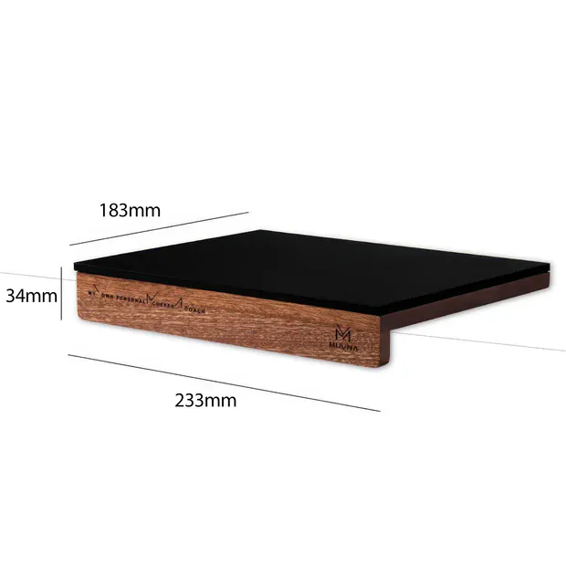 Lastforest Tampermatte & Waagenbasis aus Walnussholz – Das ultrastabile Fundament für dein Espresso-Handwerk