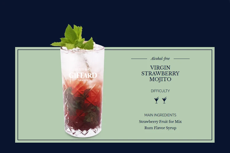 GIFFARD - FRUIT FOR MIX STRAWBERRY 100C