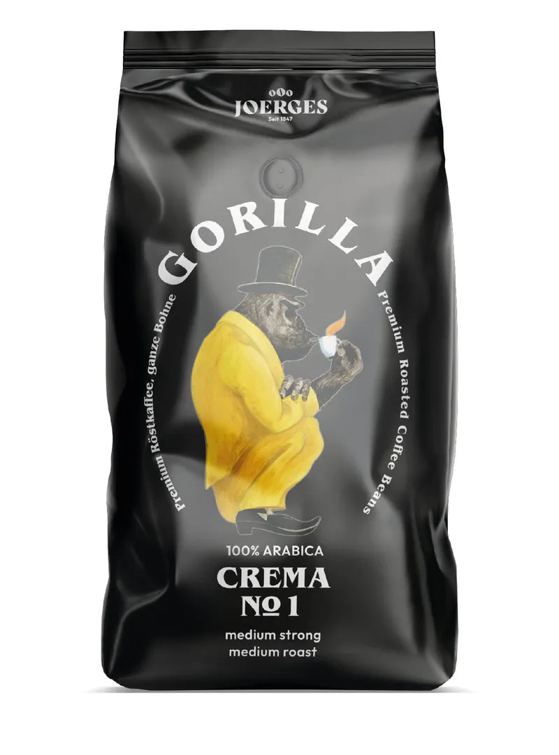 Gorilla Espresso Crema No.1 1kg Bohnen