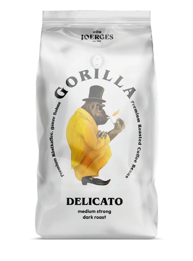 Gorilla Espresso Delicato 1kg Bohnen