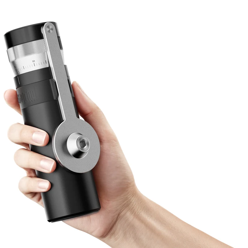 WACACO EXAGRIND PRO-E – Handmühle mit externer Mahlgradverstellung und 207 Stufen