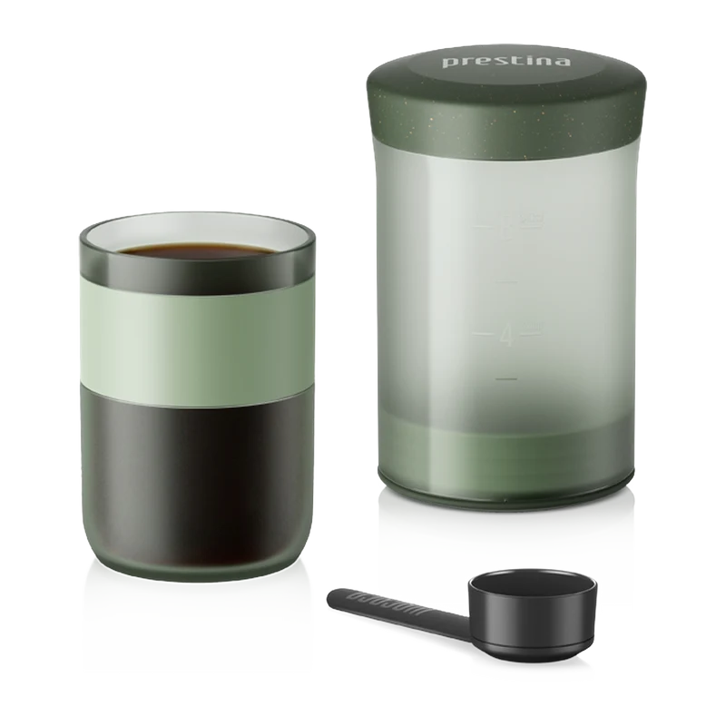 WACACO PRESTINA Sage Green – To-Go Kaffeepresse ohne Stempel und Papierfilter