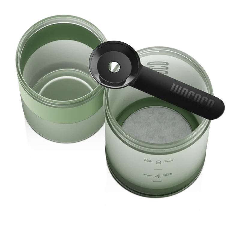 WACACO PRESTINA Sage Green – To-Go Kaffeepresse ohne Stempel und Papierfilter