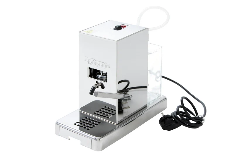 La Piccola Espressomaschine für ESE-Pads Lucidatura Edelstahl hochglanzpoliert