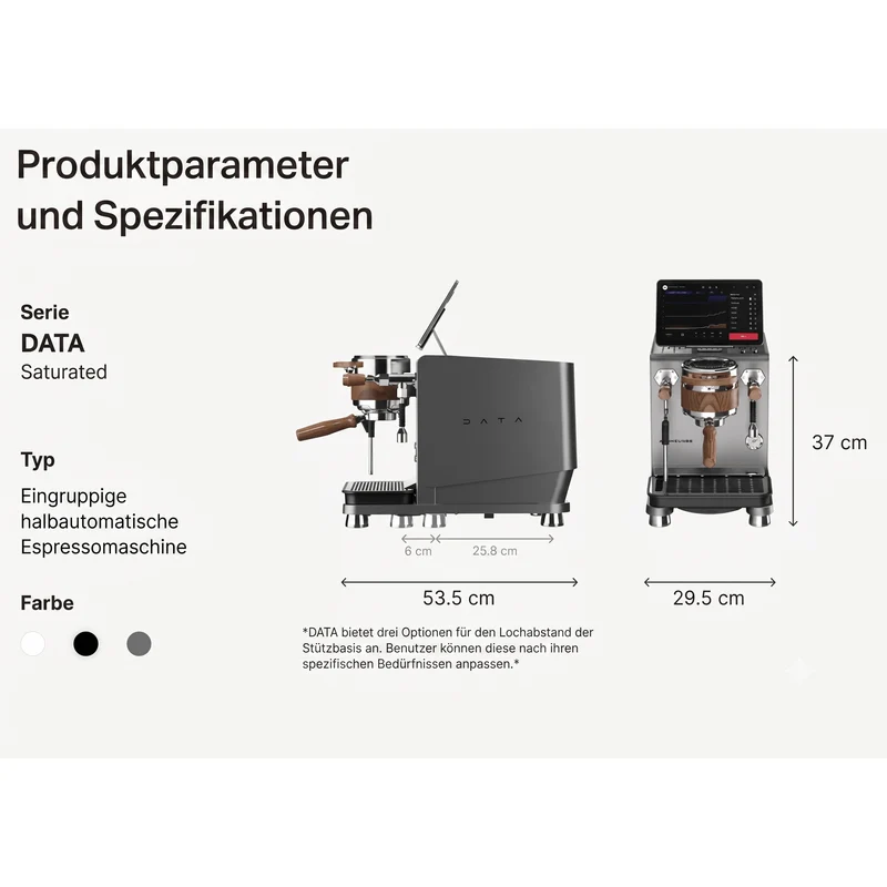 Wendougee DATA-S – Die Revolution der Präzision für dein Home-Barista-Setup