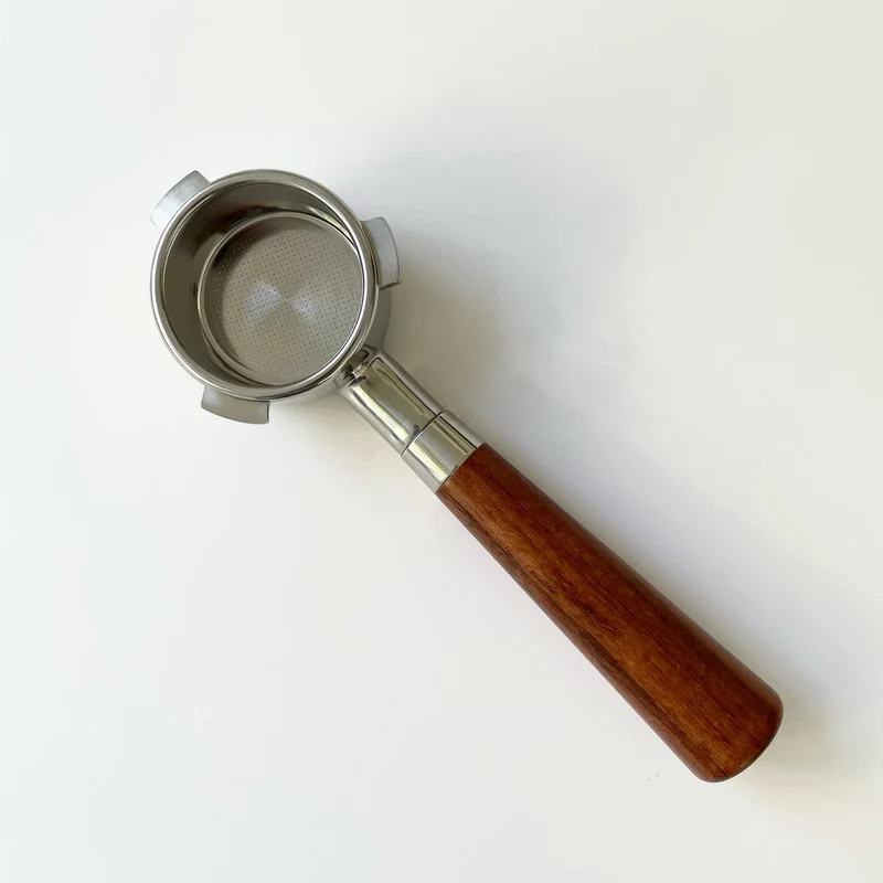 53mm Portafilter for Brevillie bottomless with basket wooden