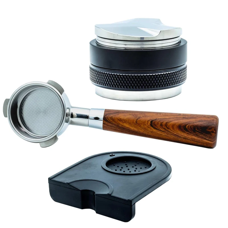 53mm Portafilter for Brevillie bottomless with basket wooden