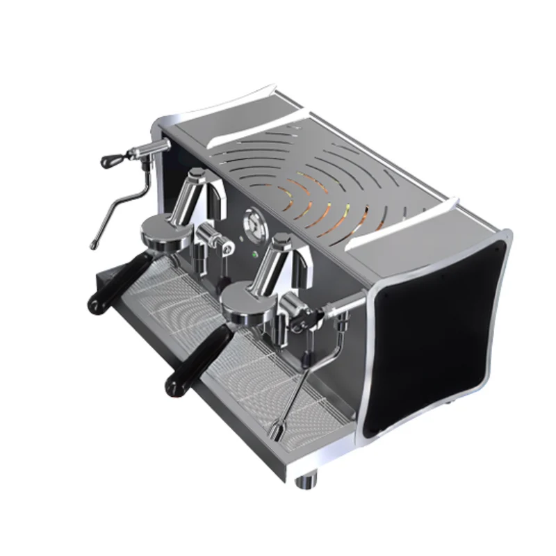 Izzo Vivi Flat 2 Group Small Lever Commercial Espresso Machine (Levetta)