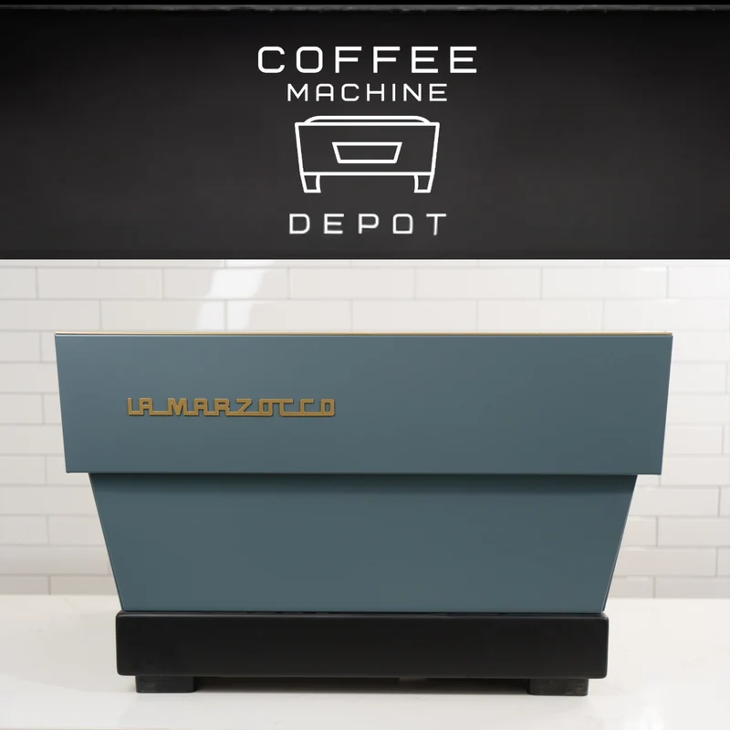 Linea Classic S 2 Group AV Espresso Machine - Custom Grey with Wood