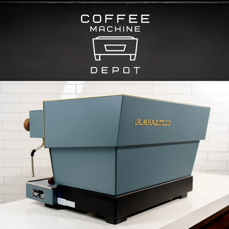 Linea Classic S 2 Group AV Espresso Machine - Custom Grey with Wood