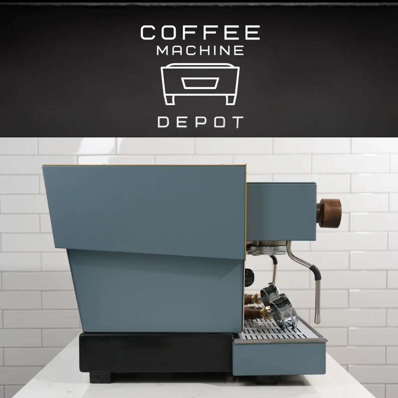 Linea Classic S 2 Group AV Espresso Machine - Custom Grey with Wood