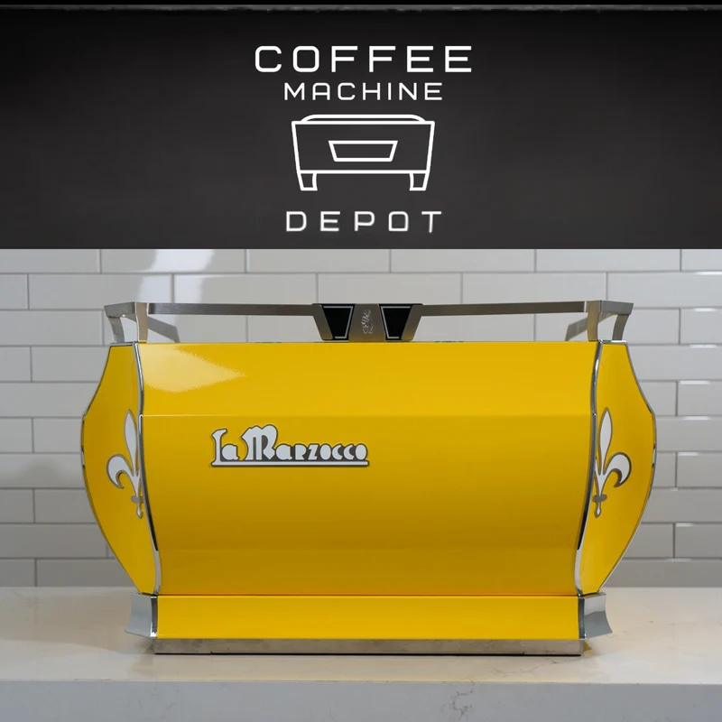La Marzocco GB5 S AV 2 Group Commercial Espresso Machine- Custom Yellow