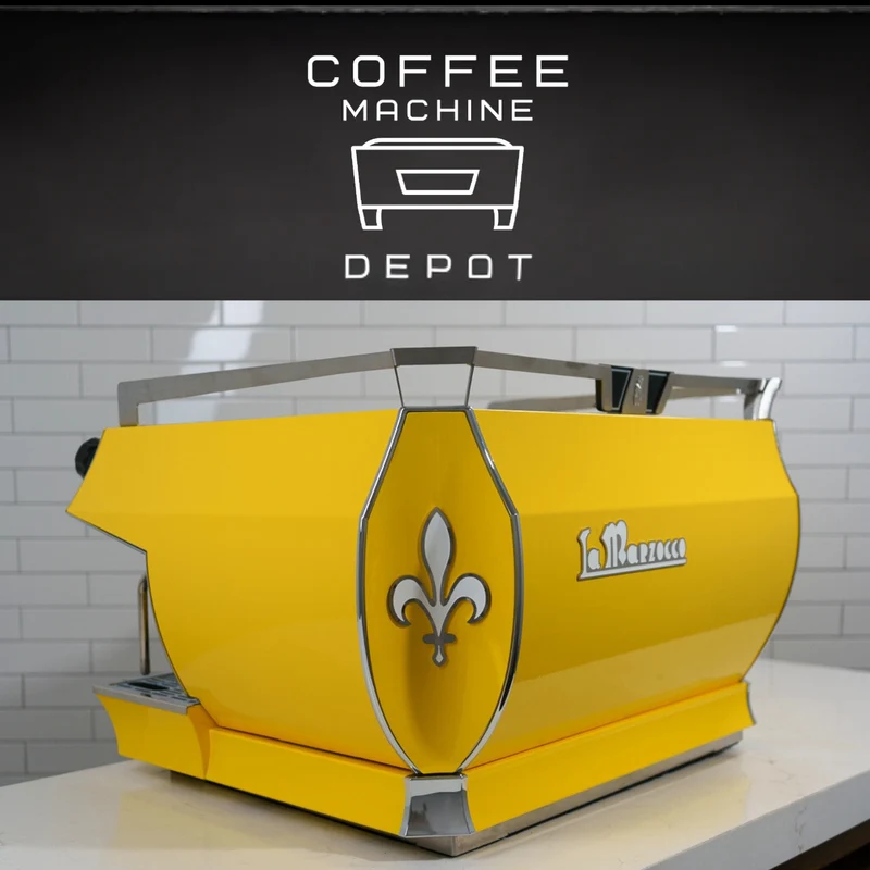 La Marzocco GB5 S AV 2 Group Commercial Espresso Machine- Custom Yellow