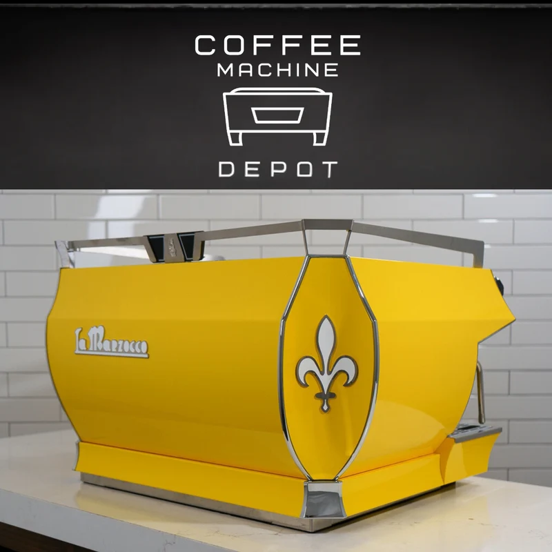 La Marzocco GB5 S AV 2 Group Commercial Espresso Machine- Custom Yellow