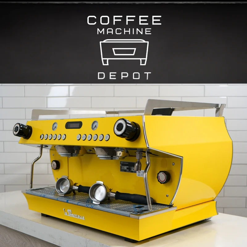 La Marzocco GB5 S AV 2 Group Commercial Espresso Machine- Custom Yellow