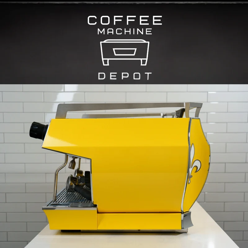 La Marzocco GB5 S AV 2 Group Commercial Espresso Machine- Custom Yellow