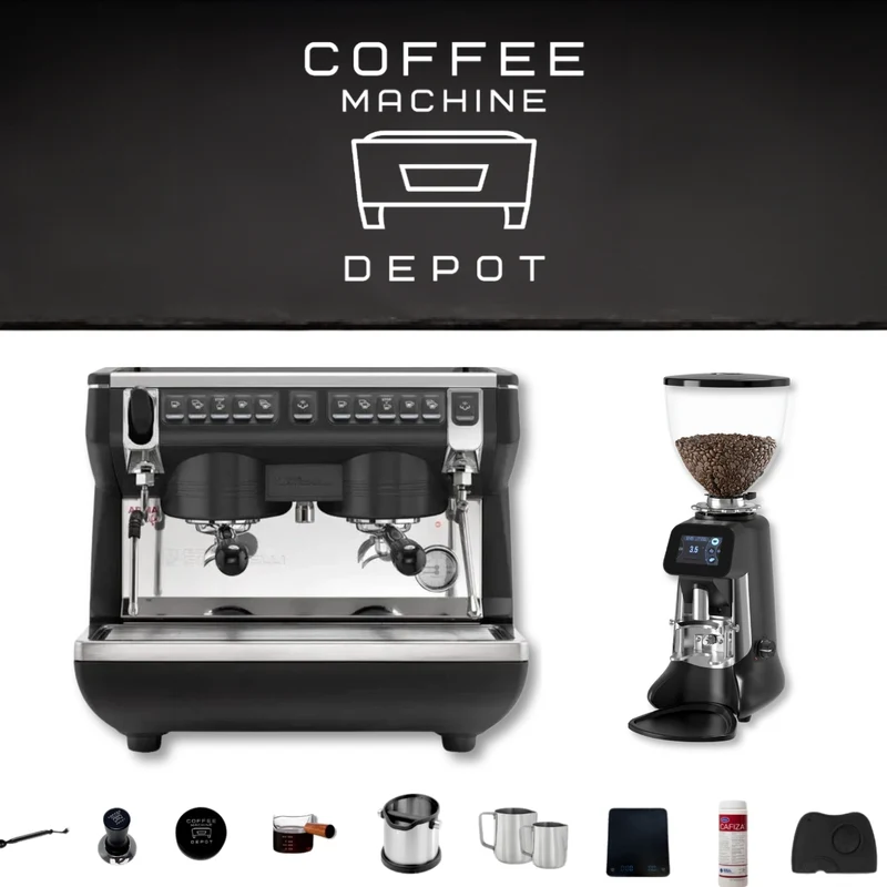 Nuova Simonelli - Appia Life Compact 2 Group Combo Package Commercial Espresso Machine