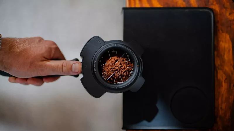 PUQ Press Navigator – Automatischer Kaffeeverteiler für 58 mm Siebträger